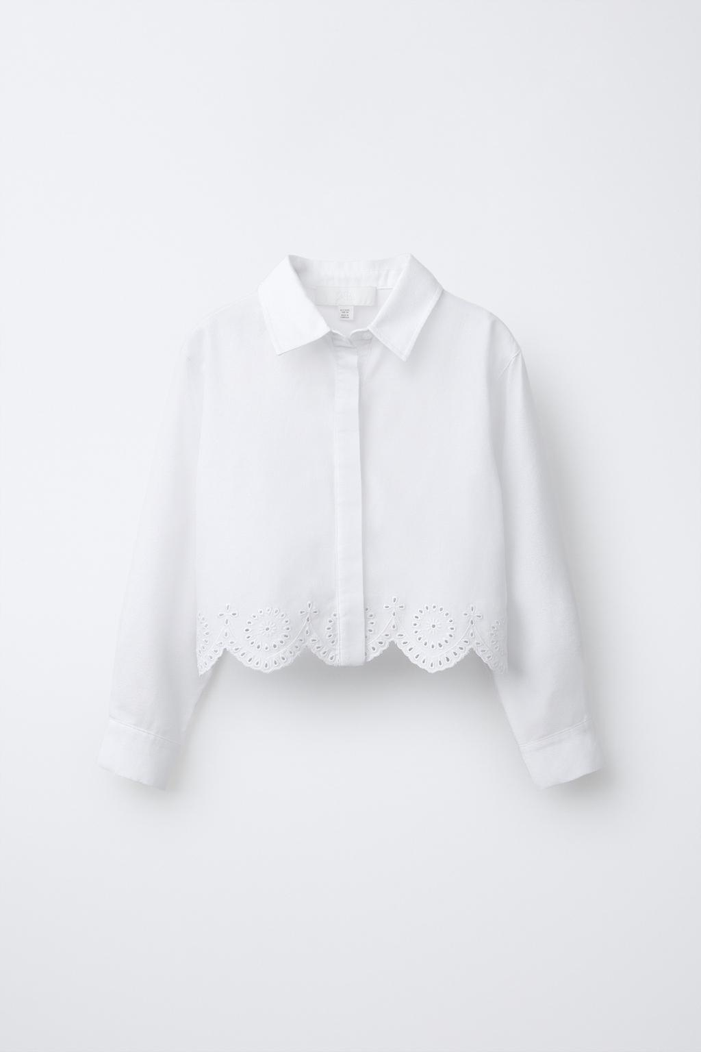 УКОРОЧЕННАЯ РУБАШКА SCHIFFLY