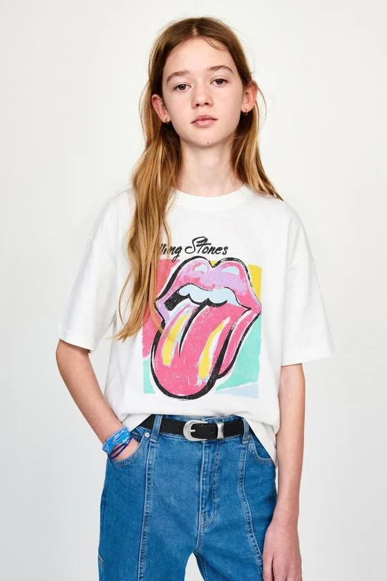 ФУТБОЛКА С ПРИНТОМ ROLLING STONES ©