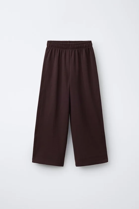 БРЮКИ WIDE LEG ИЗ ИНТЕРЛОКА