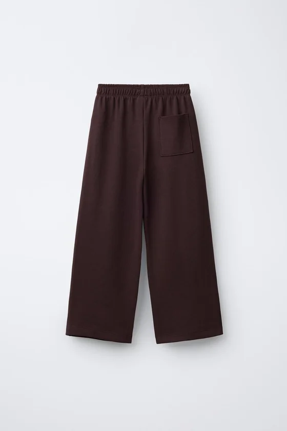 БРЮКИ WIDE LEG ИЗ ИНТЕРЛОКА