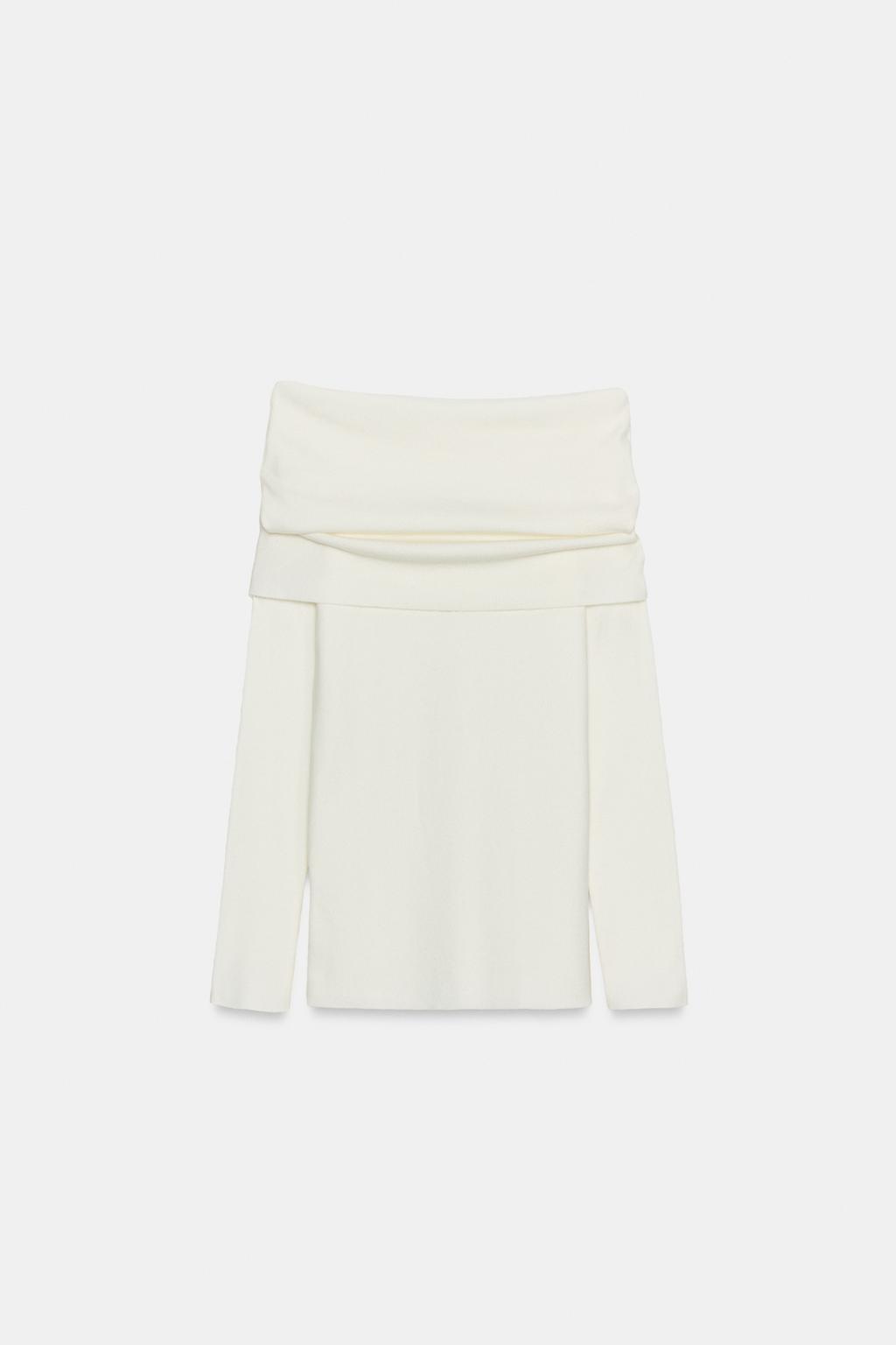 СВИТЕР С ОТКРЫТЫМИ ПЛЕЧАМИ