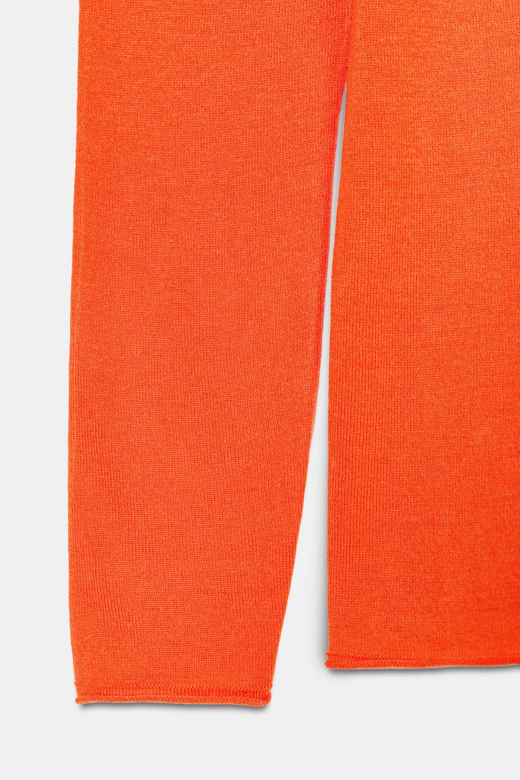 ТОНКИЙ СВИТЕР ИЗ СМЕСОВОЙ ШЕРСТИ