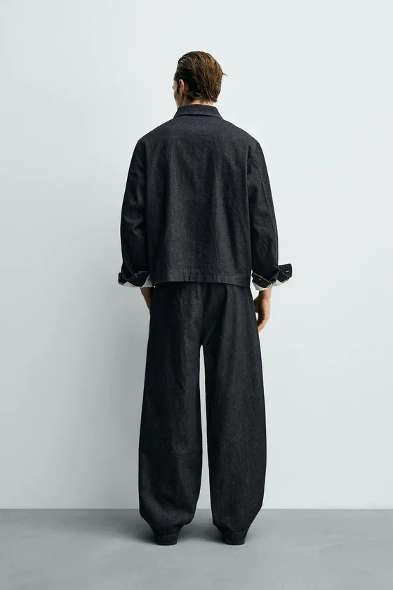БРЮКИ CHINO ИЗ ДЕНИМА BARREL FIT