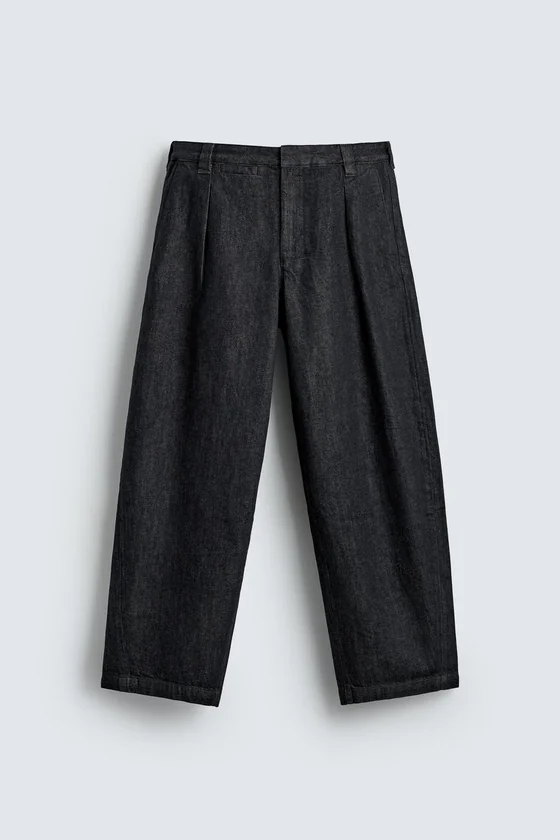 БРЮКИ CHINO ИЗ ДЕНИМА BARREL FIT