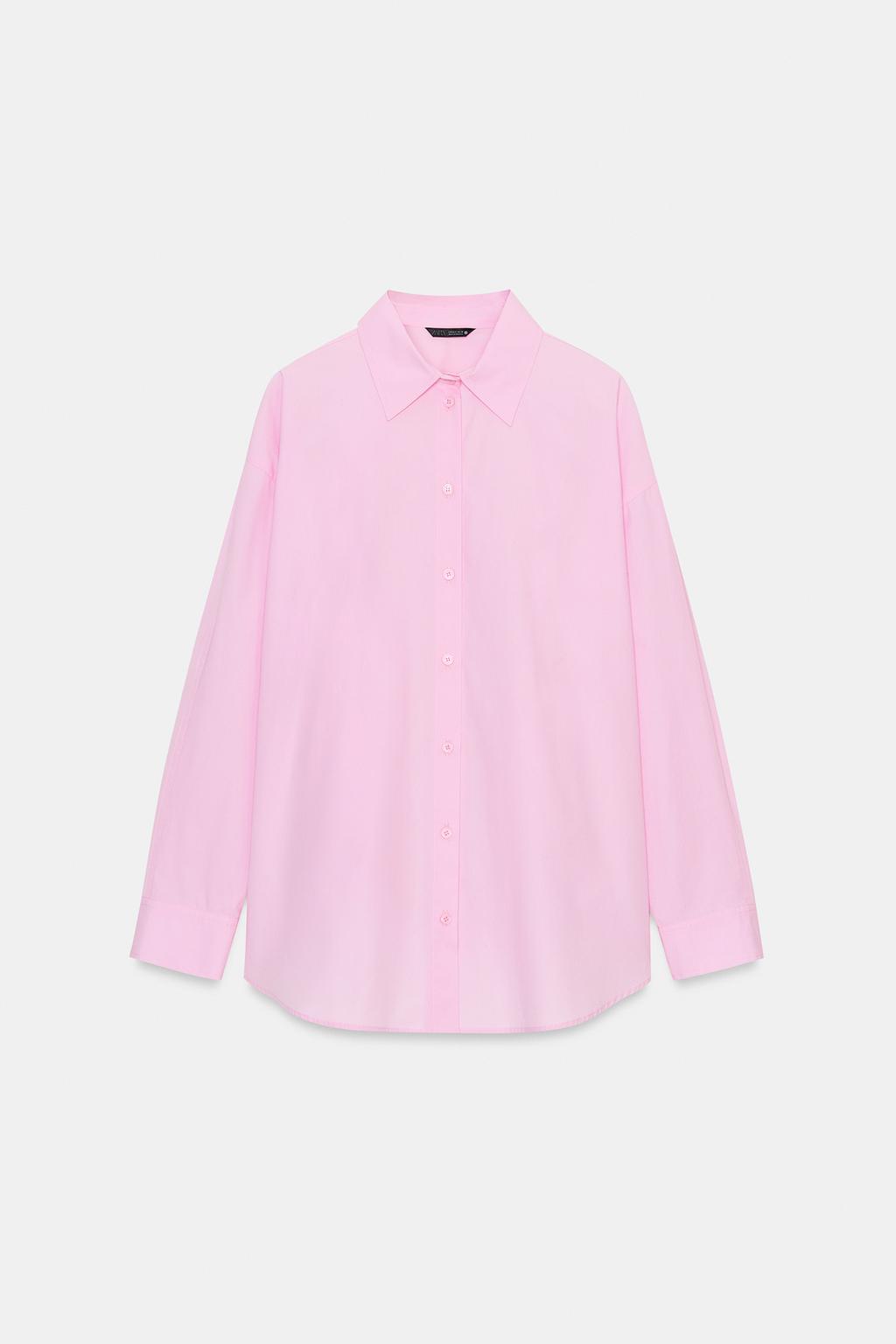 РУБАШКА ОВЕРСАЙЗ ИЗ ПОПЛИНА