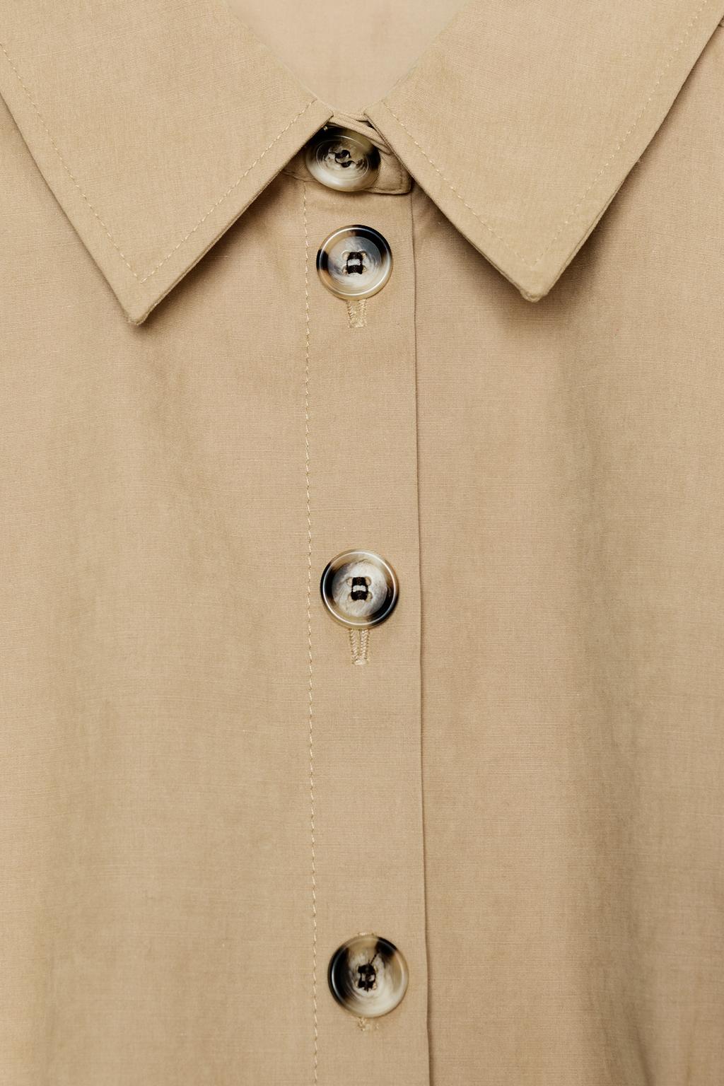 ПРИТАЛЕННАЯ РУБАШКА ИЗ МЯГКОЙ ТКАНИ