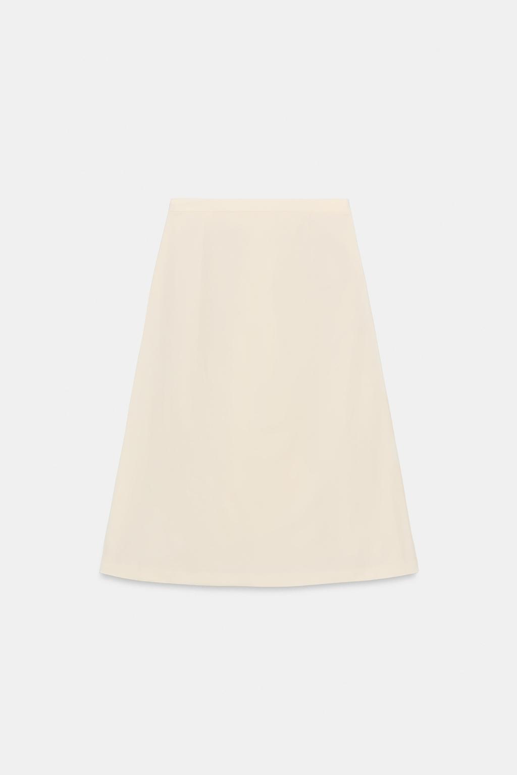 РАСКЛЕШЕННАЯ ЮБКА СО СКЛАДКАМИ — ZW COLLECTION