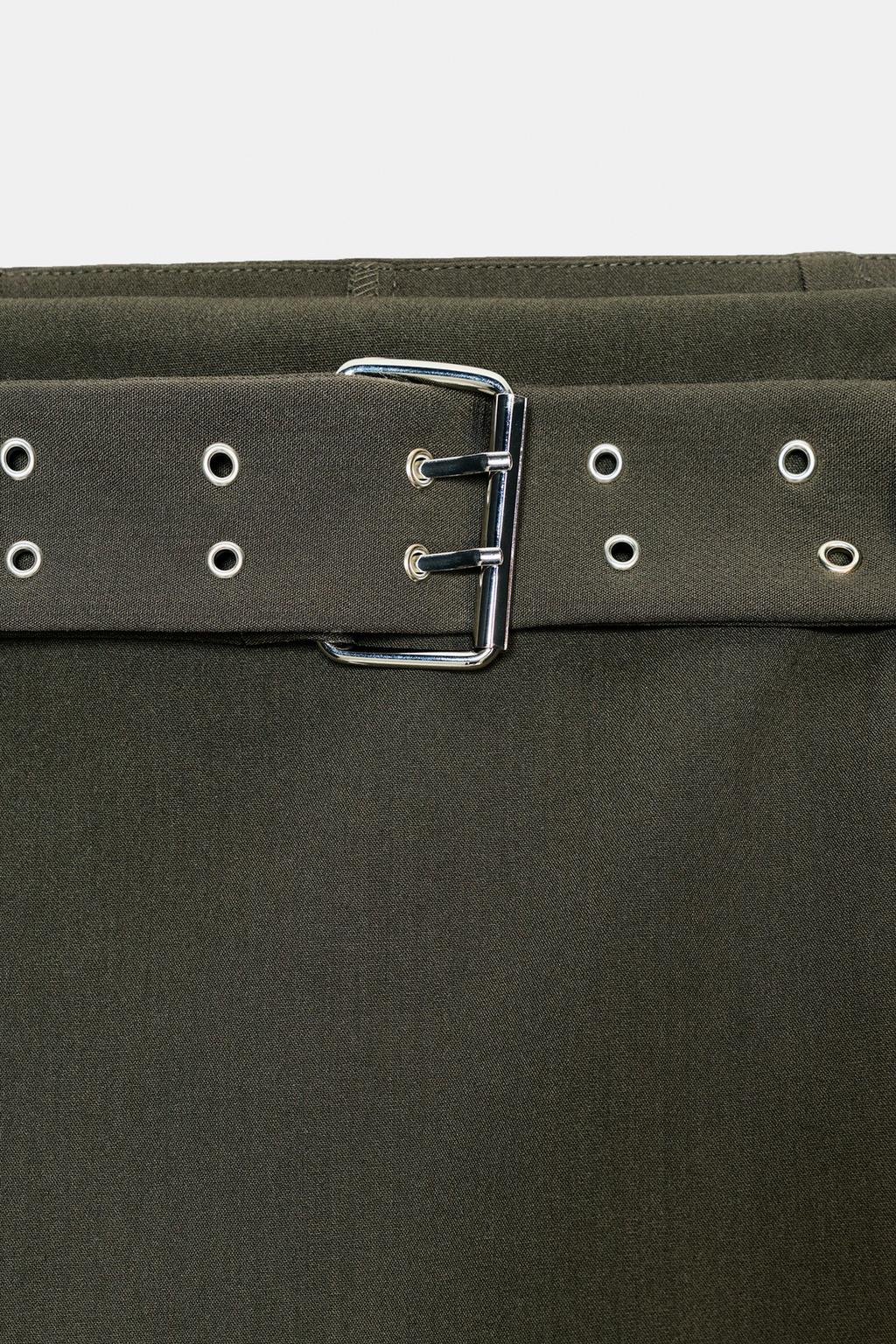 ЮБКА-ШОРТЫ С РЕМНЕМ