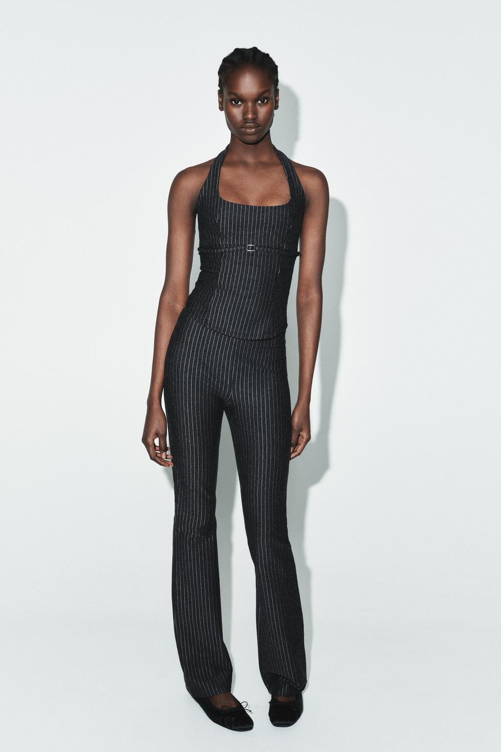 БРЮКИ FLARED ИЗ ИНТЕРЛОКА