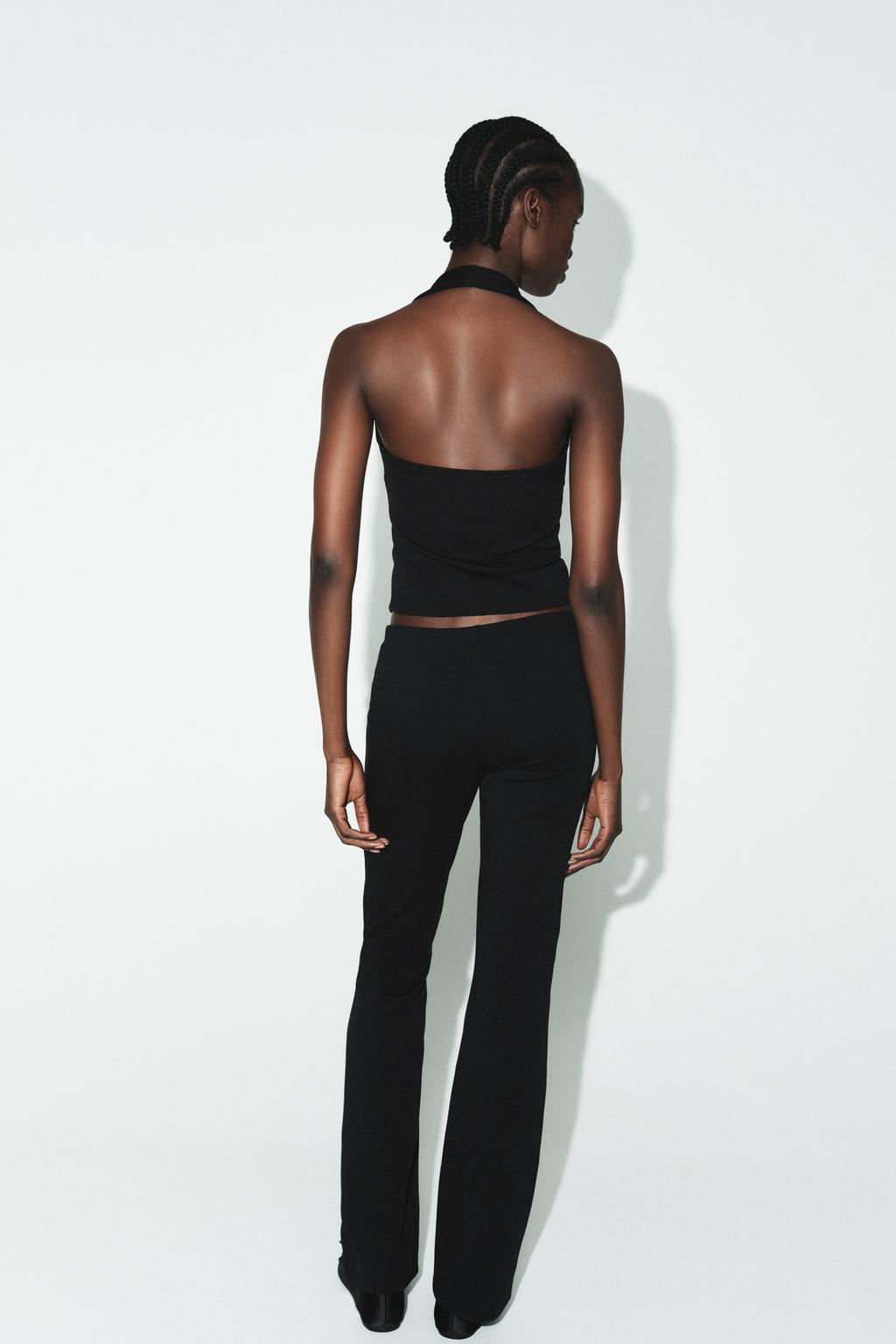 БРЮКИ FLARE ИЗ ИНТЕРЛОКА