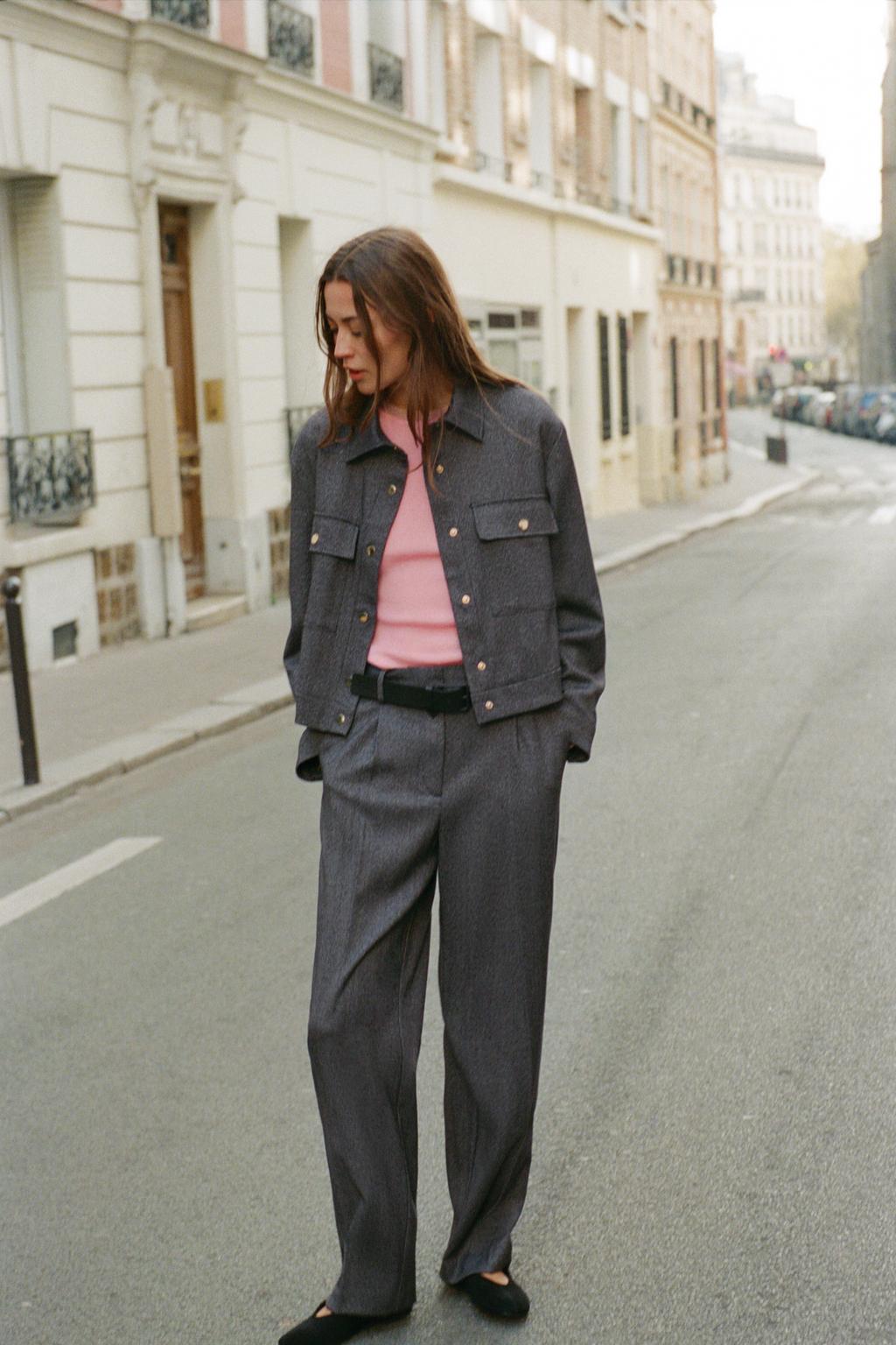 ПРЯМЫЕ БРЮКИ В ЕЛОЧКУ