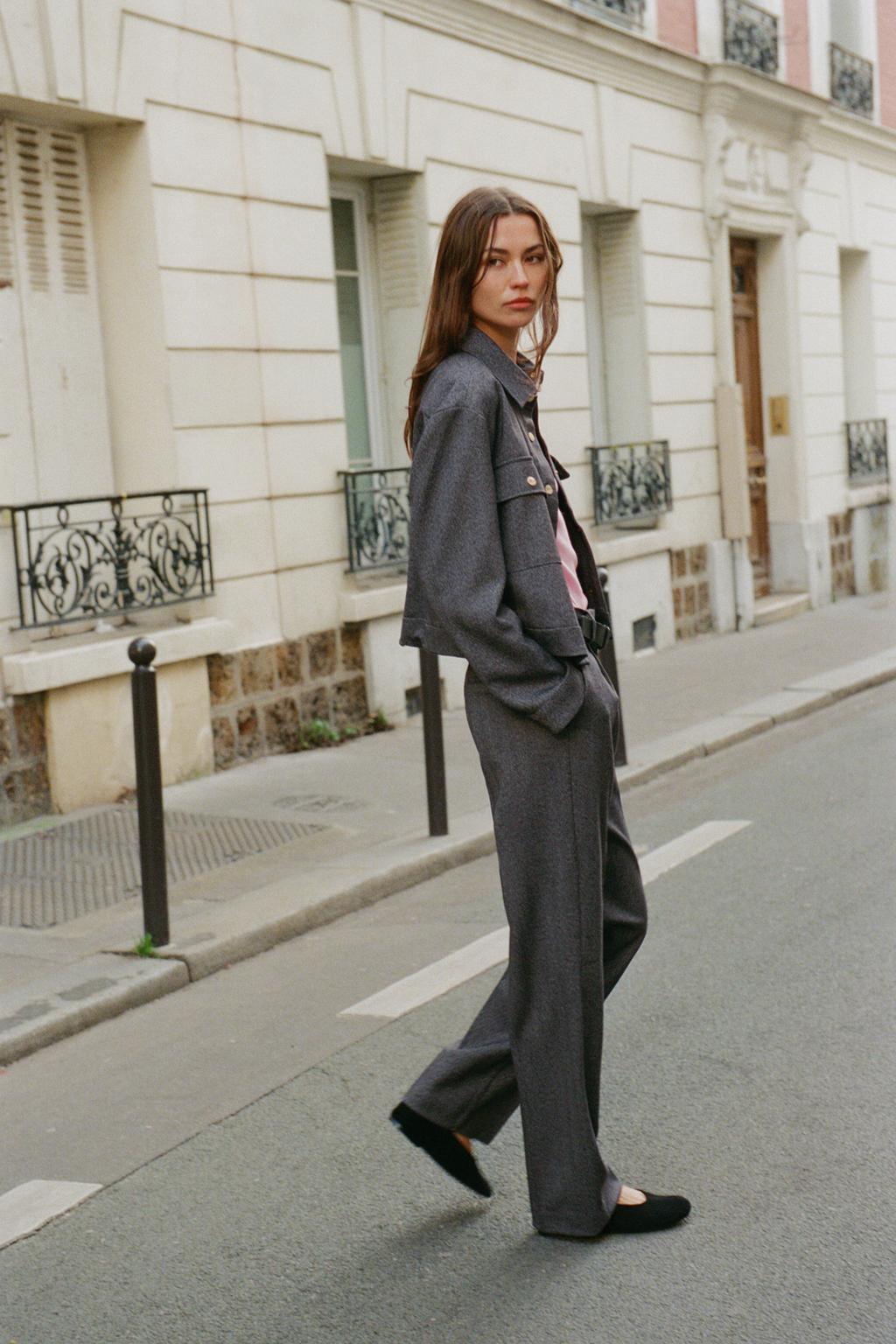 ПРЯМЫЕ БРЮКИ В ЕЛОЧКУ