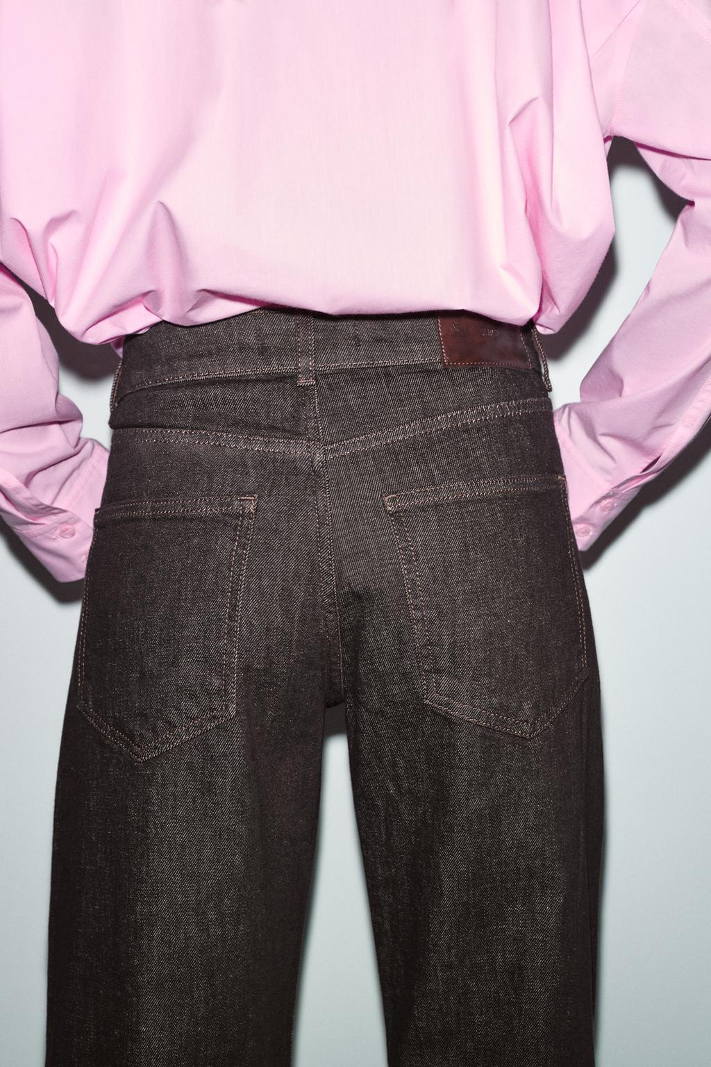 ДЖИНСЫ Z1975 СВОБОДНОГО ПРЯМОГО КРОЯ СО СРЕДНЕЙ ПОСАДКОЙ