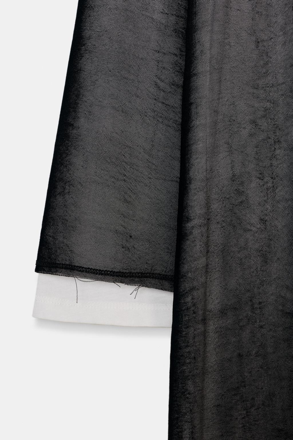 ДЛИННОЕ КОМБИНИРОВАННОЕ ПЛАТЬЕ