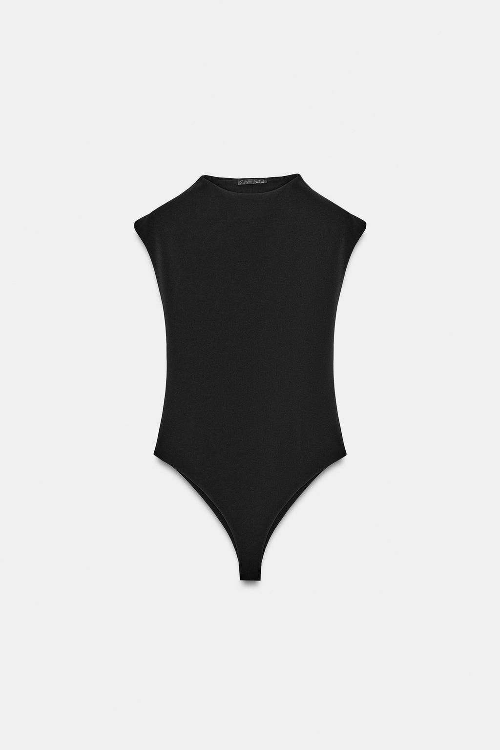 БОДИ С ВЫРЕЗАМИ ИЗ ЭЛАСТИЧНОЙ ТКАНИ