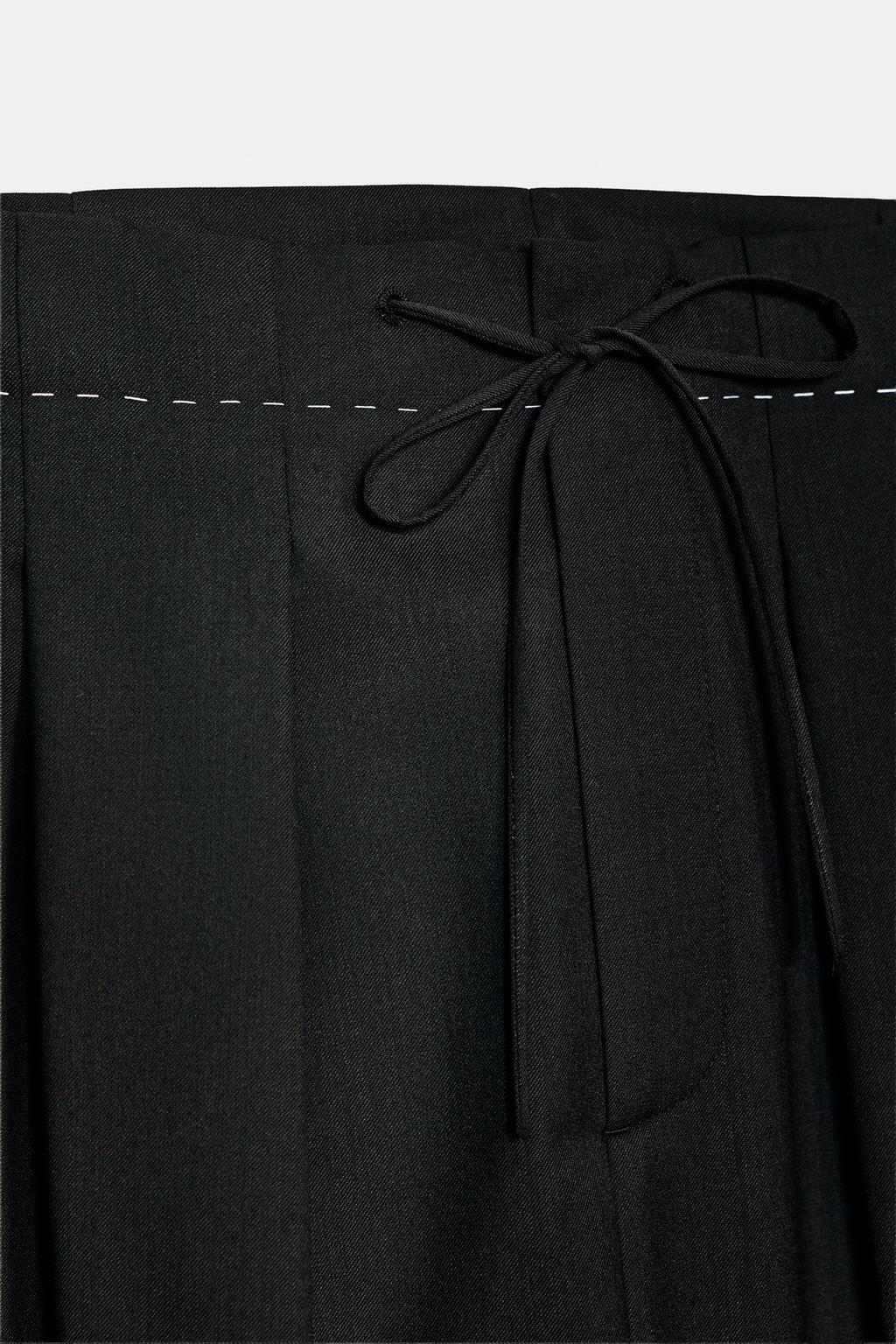 БРЮКИ С ДЕКОРАТИВНОЙ СТРОЧКОЙ — ZW COLLECTION LIMITED EDITION