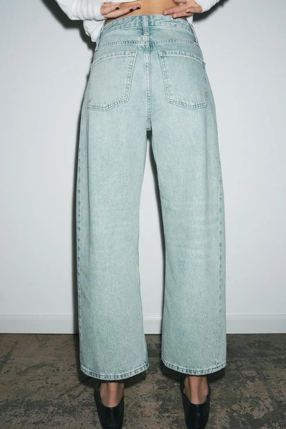 ДЖИНСЫ ZW COLLECTION ANKLE RELAXED СО СРЕДНЕЙ ПОСАДКОЙ