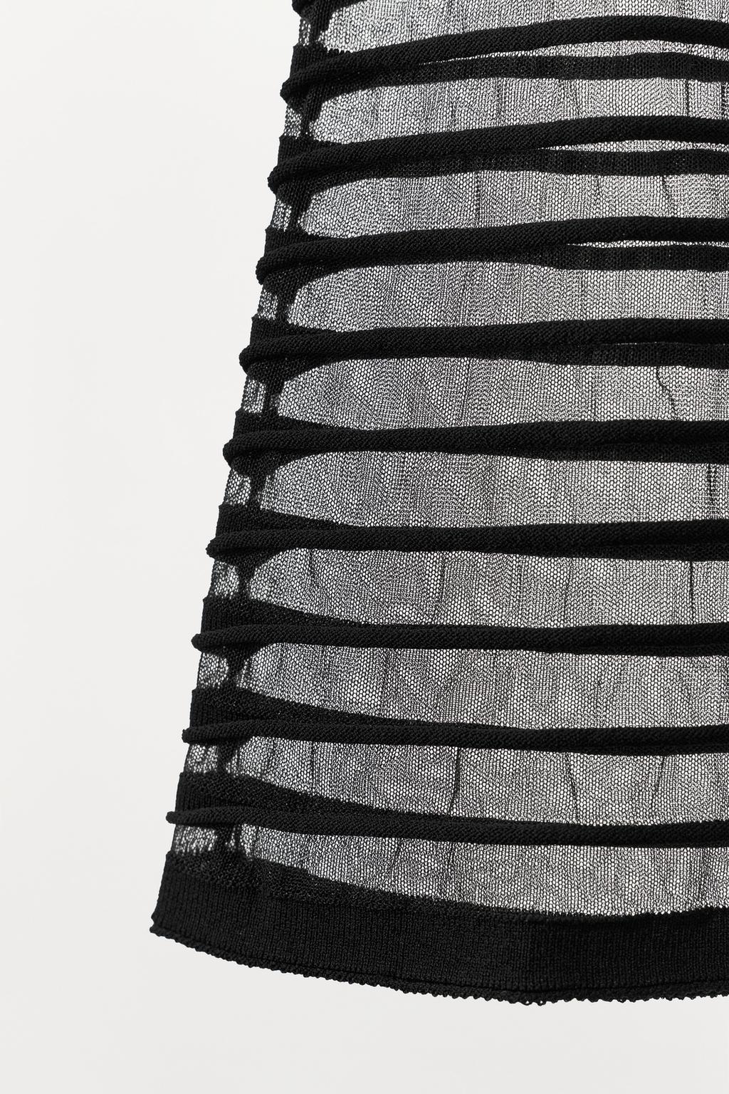 КОМБИНИРОВАННЫЙ ТРИКОТАЖНЫЙ ТОП С ГОРЛОВИНОЙ ХАЛТЕР