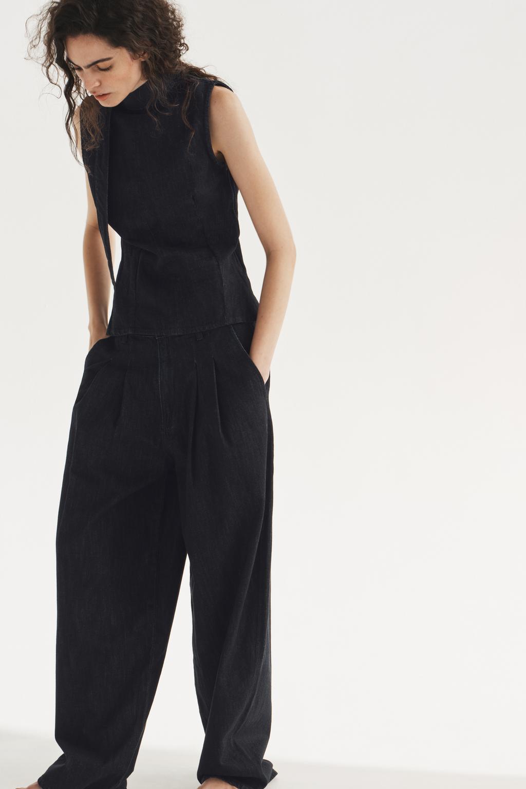 ДЖИНСЫ TRF BAGGY СО СРЕДНЕЙ ПОСАДКОЙ