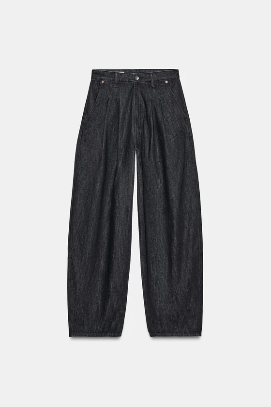 ДЖИНСЫ TRF BAGGY СО СРЕДНЕЙ ПОСАДКОЙ