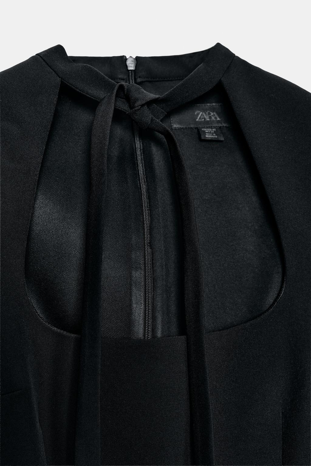 КОРОТКОЕ ПЛАТЬЕ С ЗАВЯЗКАМИ