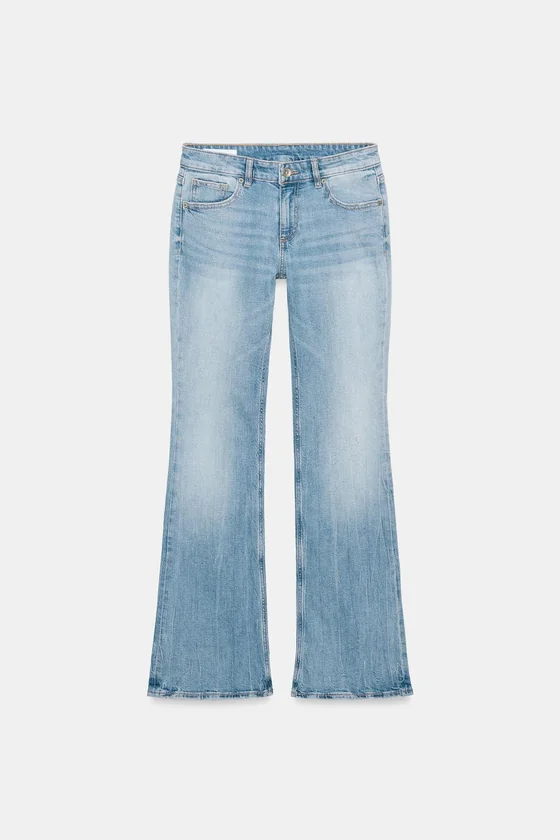 ДЖИНСЫ TRF BOOTCUT С НИЗКОЙ ПОСАДКОЙ