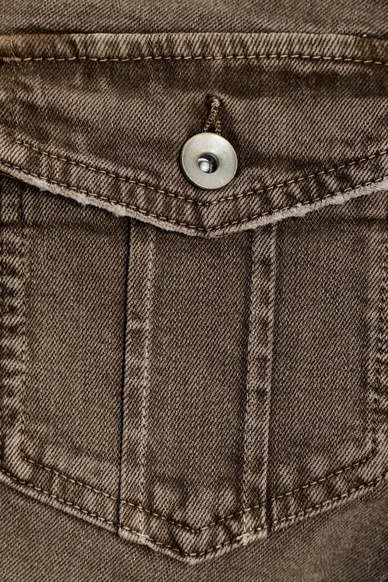ДЖИНСЫ TRF BOOTCUT С НИЗКОЙ ПОСАДКОЙ
