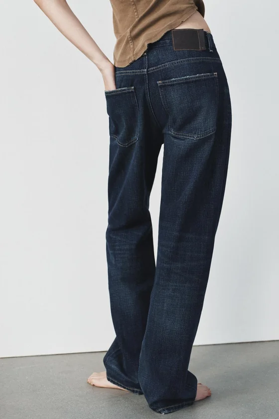 ДЖИНСЫ TRF BAGGY TAPERED С НИЗКОЙ ПОСАДКОЙ
