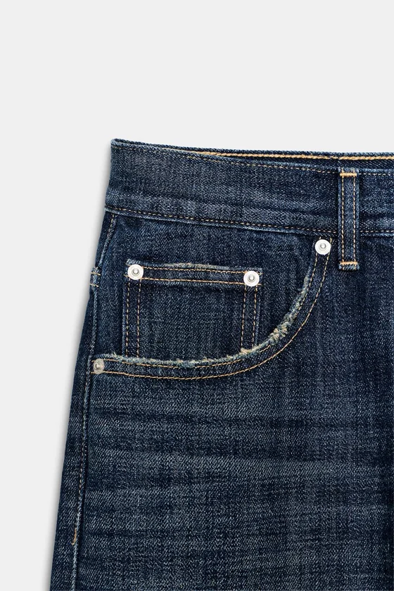 ДЖИНСЫ TRF BAGGY TAPERED С НИЗКОЙ ПОСАДКОЙ