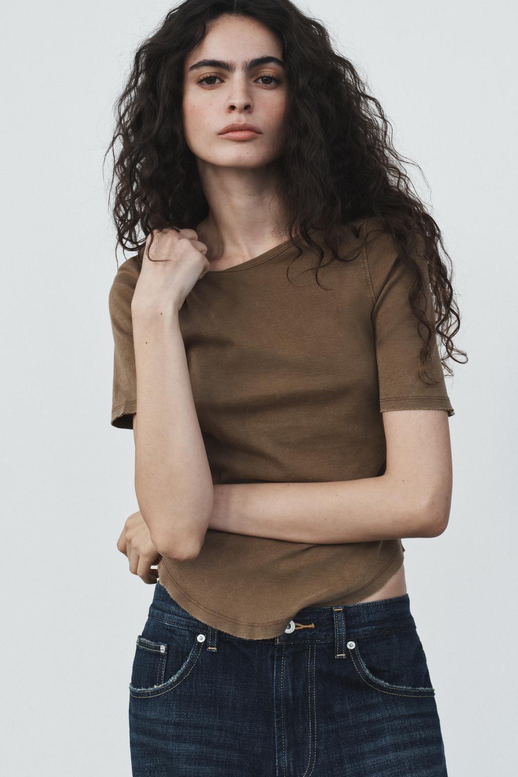 ФУТБОЛКА С ЭФФЕКТОМ ПОТЕРТОСТИ