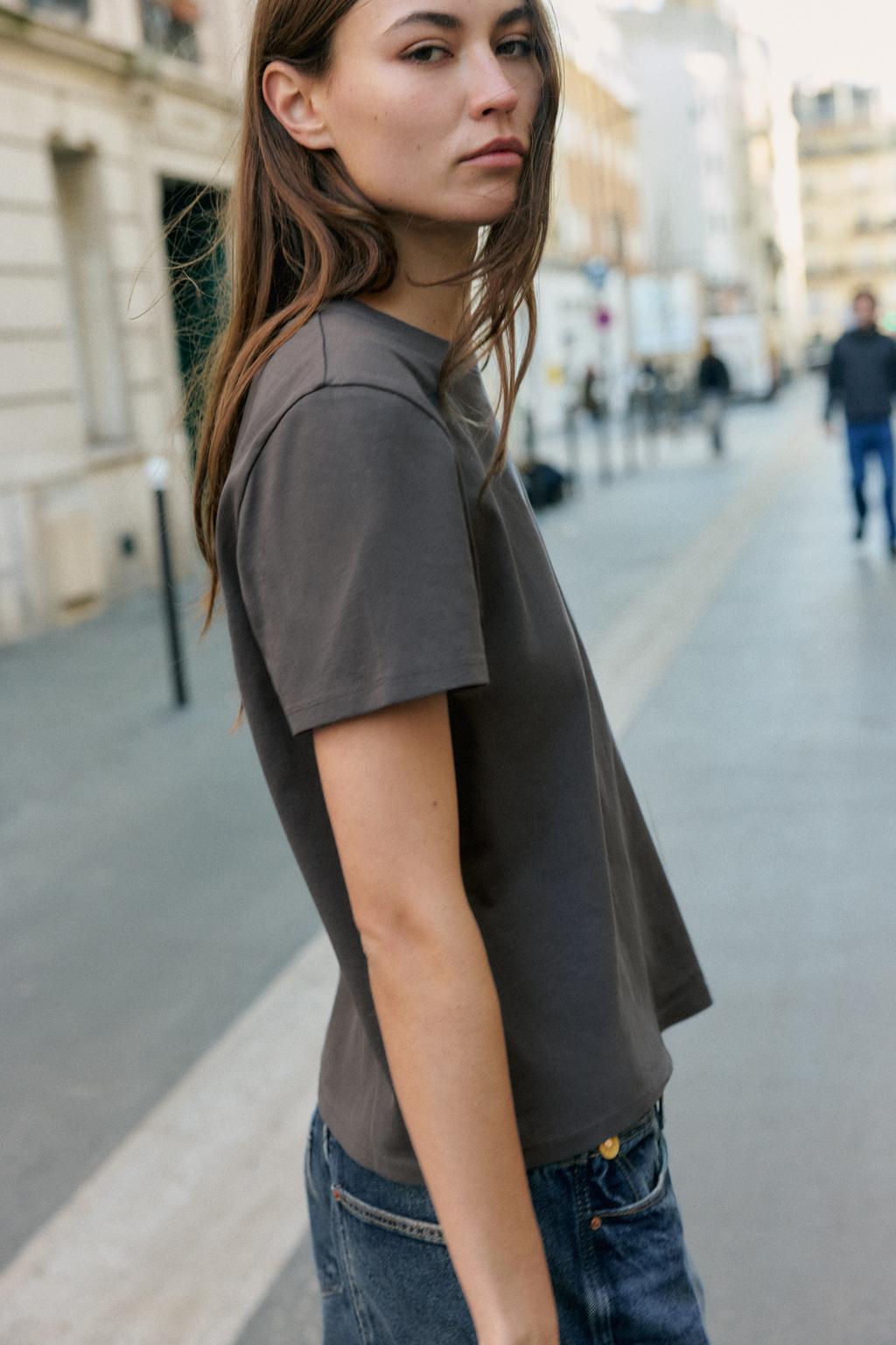 ХЛОПКОВАЯ ФУТБОЛКА В СТИЛЕ РУСТИК