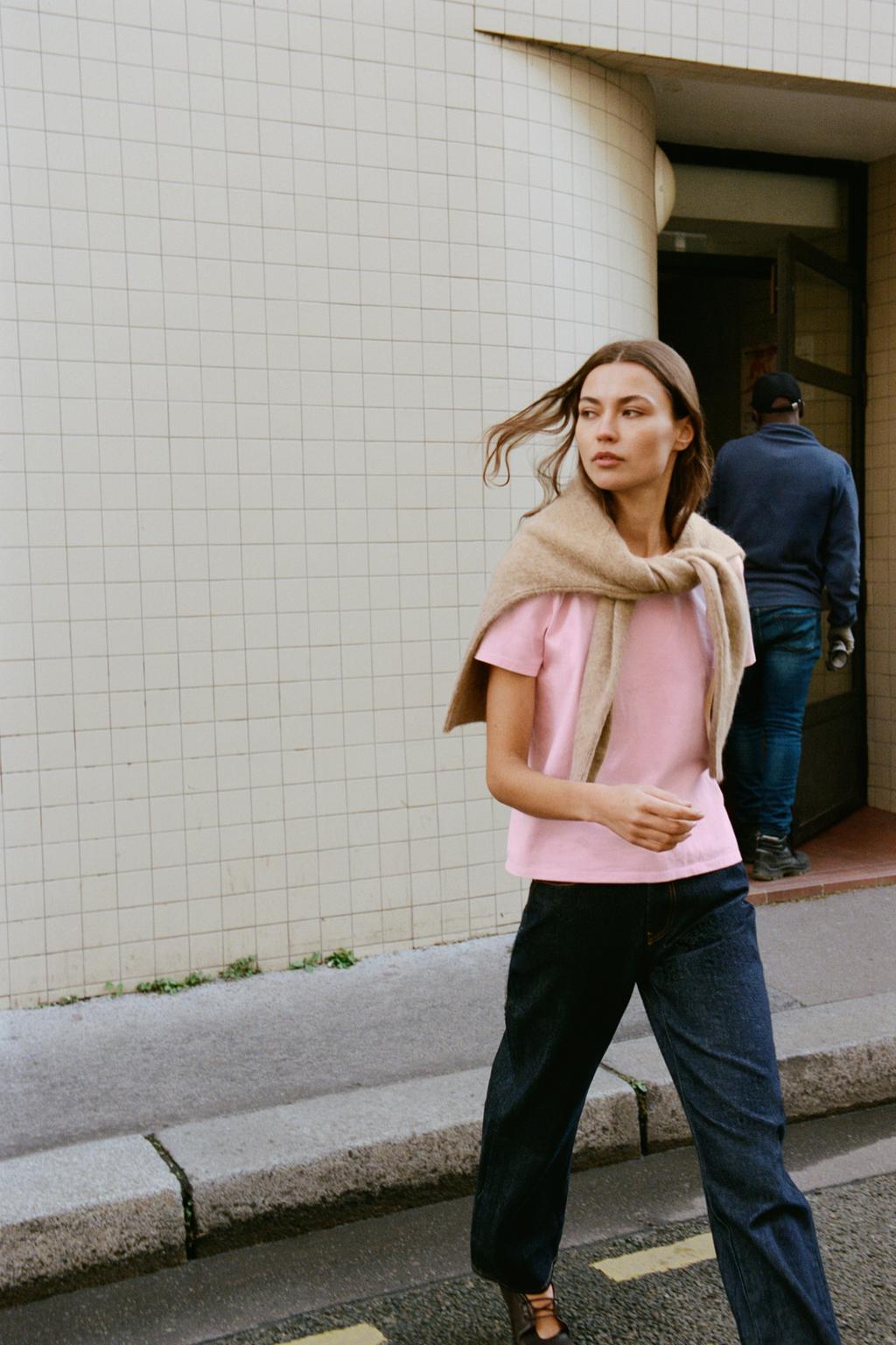 ХЛОПКОВАЯ ФУТБОЛКА В СТИЛЕ РУСТИК