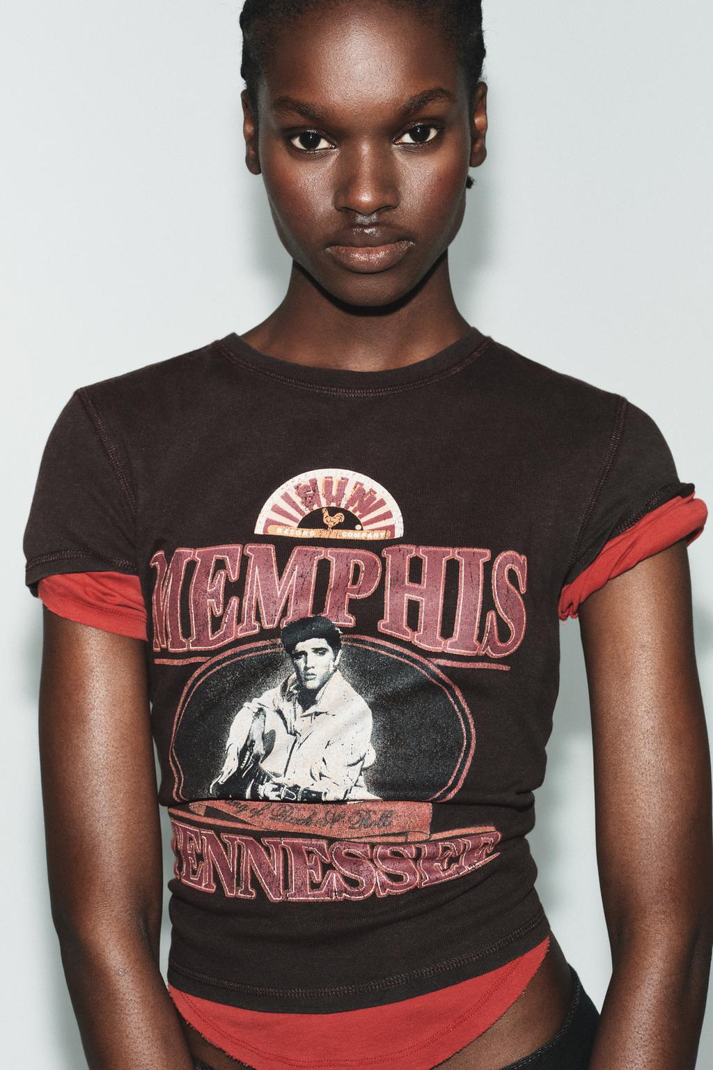 ФУТБОЛКА ЭЛВИС С КОРОТКИМ РУКАВОМ