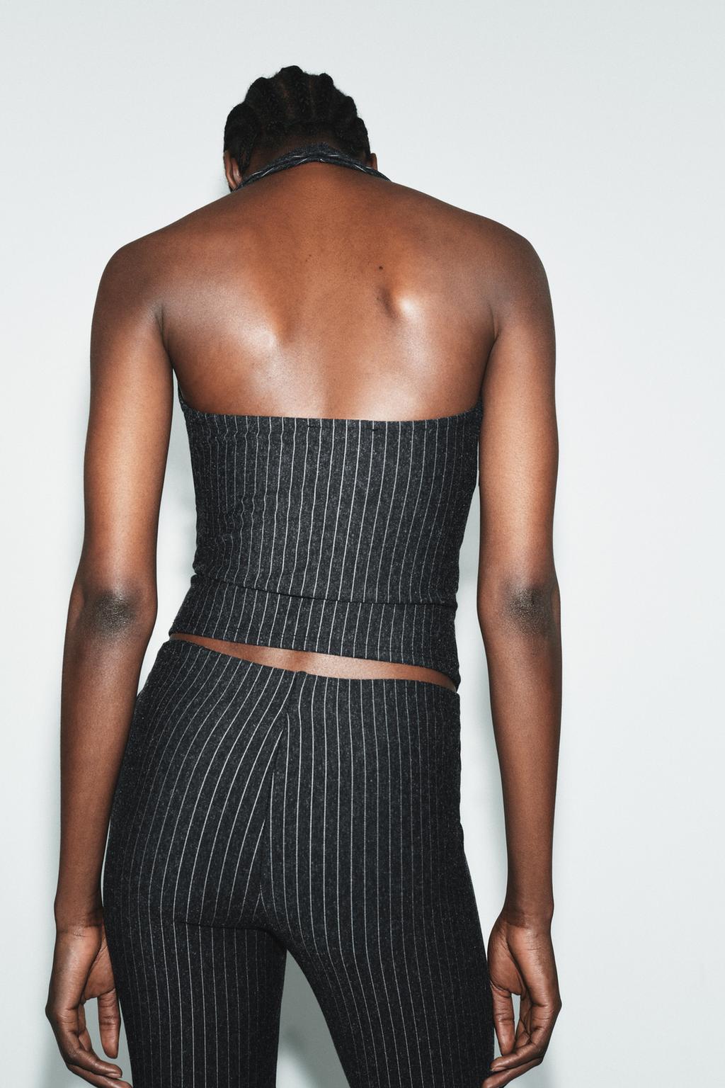 ТОП ХАЛТЕР ИЗ ТРИКОТАЖА ИНТЕРЛОК