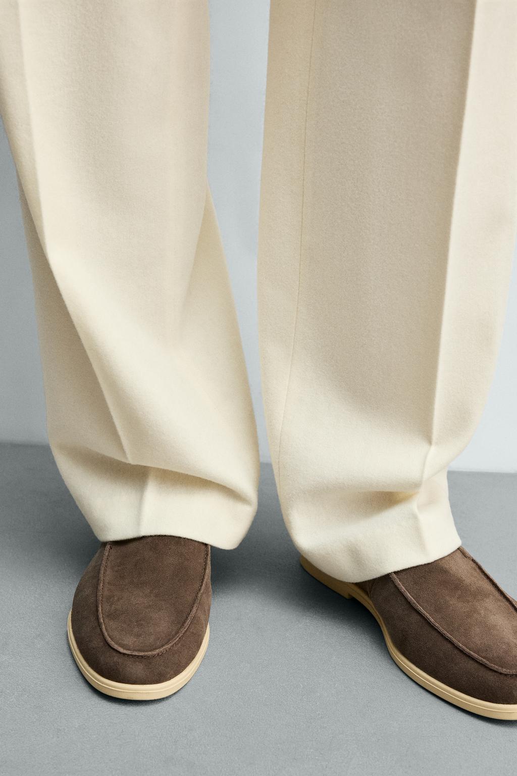 КОЖАНЫЕ ЛОФЕРЫ БЕЗ ЗАДНИКА