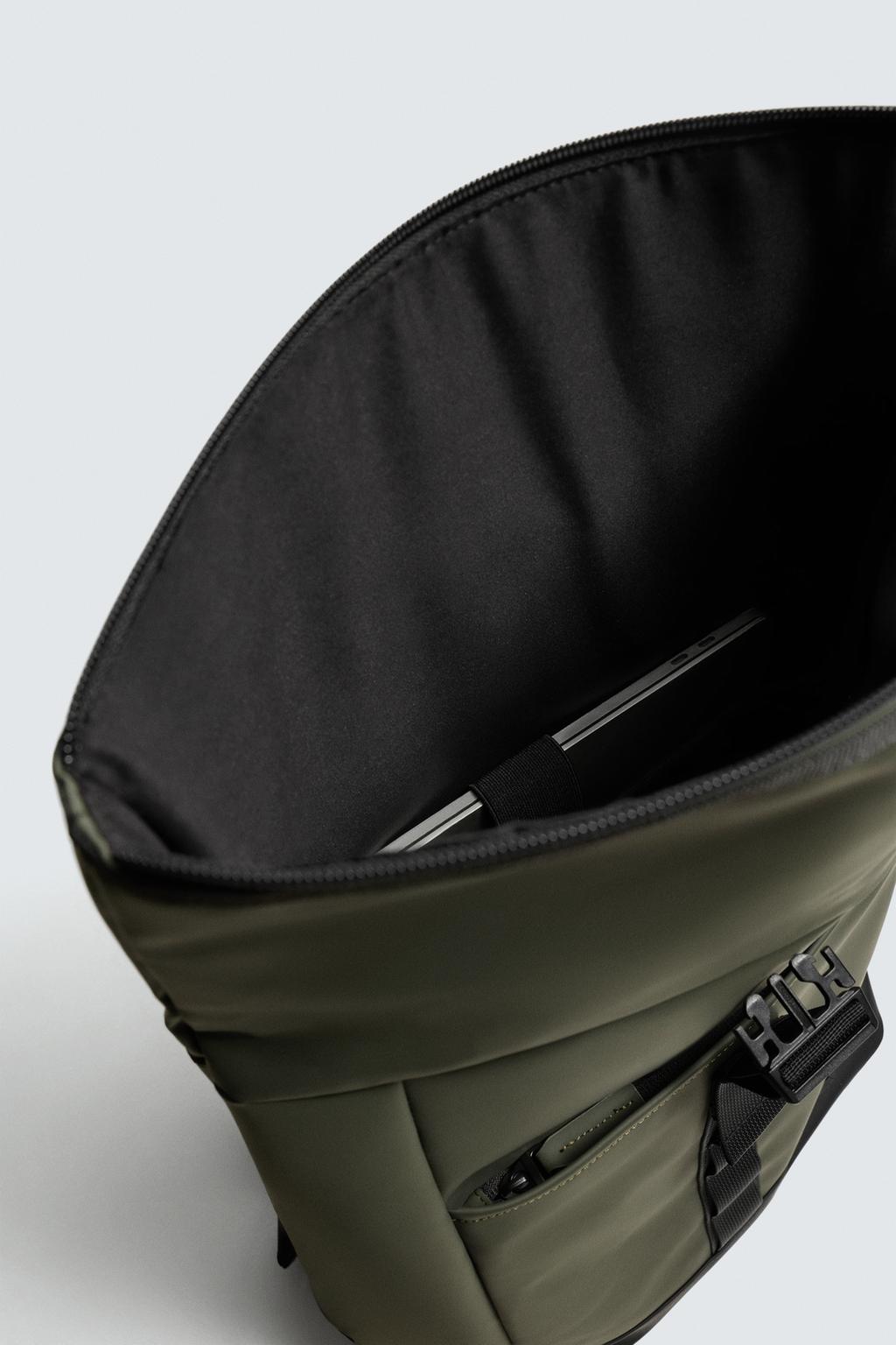 ПРОРЕЗИНЕННЫЙ РЮКЗАК ИЗ ВЫСОКОТЕХНОЛОГИЧНОЙ ТКАНИ