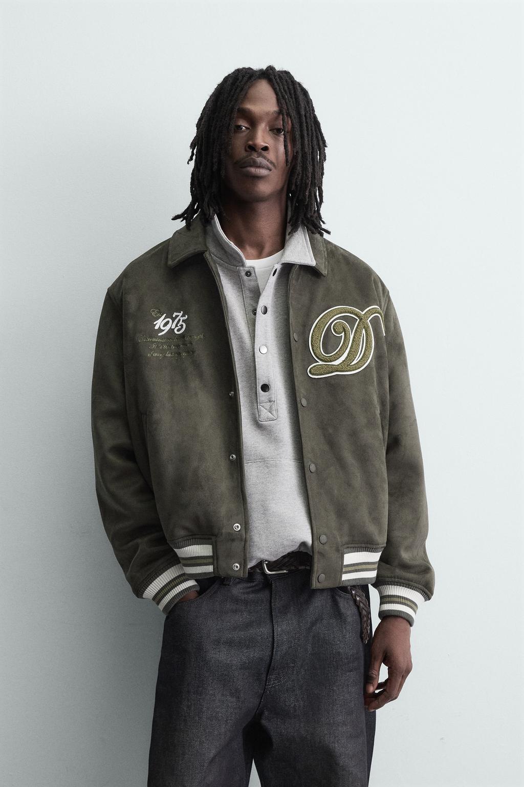 БОМБЕР ИЗ ИСКУССТВЕННОЙ ЗАМШИ