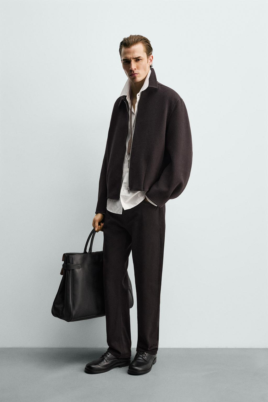 КУРТКА СВОБОДНОГО КРОЯ ИЗ ШЕРСТИ