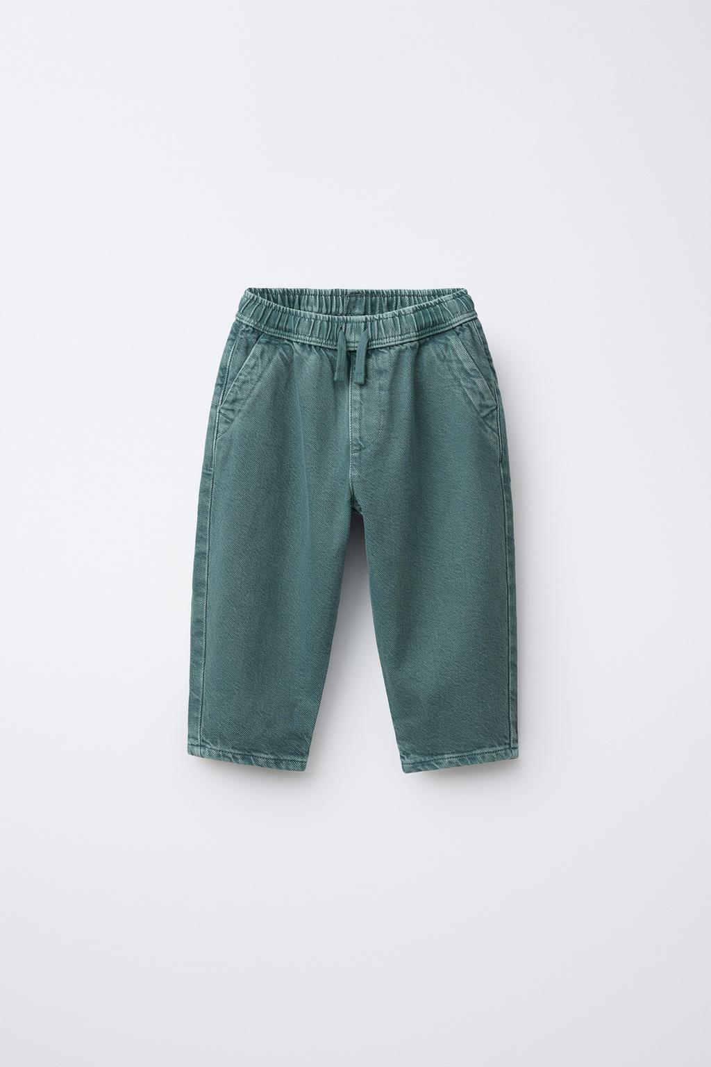 БРЮКИ BAGGY ИЗ САРЖИ