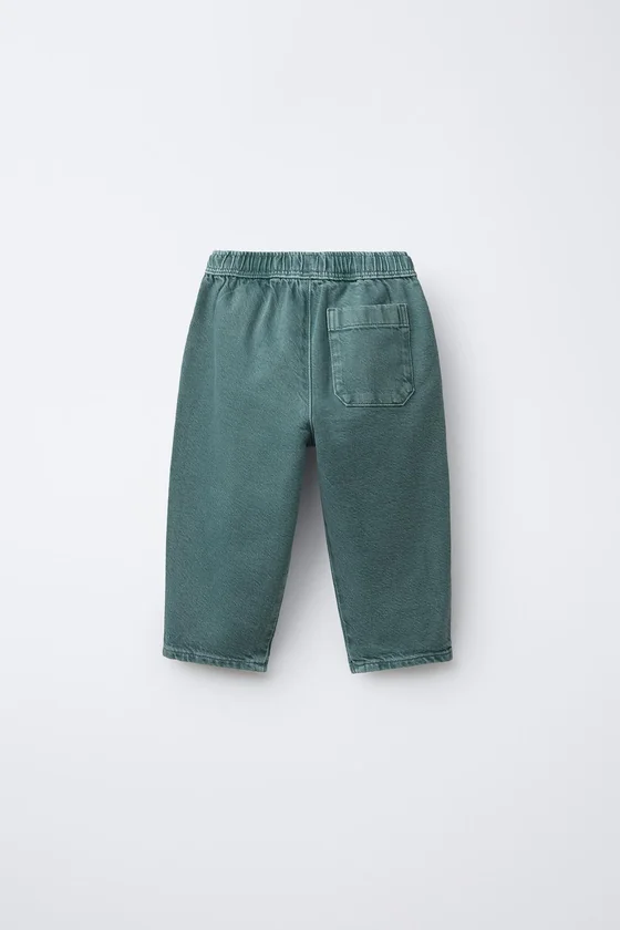БРЮКИ BAGGY ИЗ САРЖИ