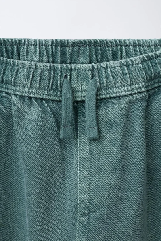 БРЮКИ BAGGY ИЗ САРЖИ