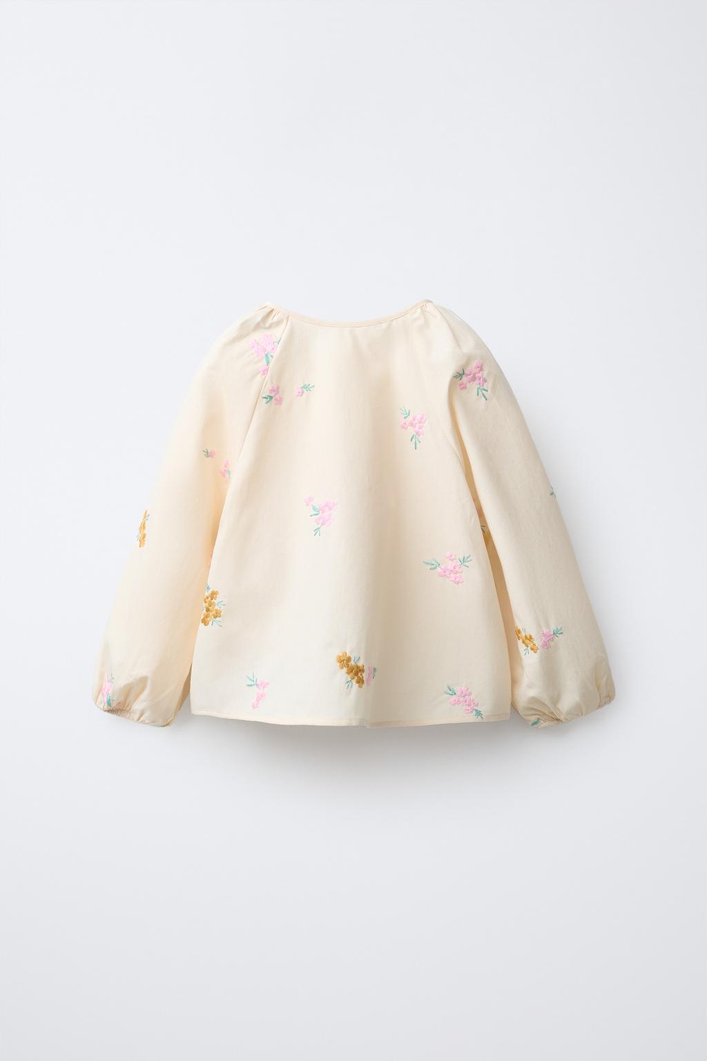 РУБАШКА С ВЫШИВКОЙ «ЦВЕТЫ»