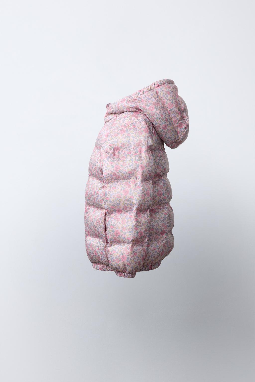 УЛЬТРАЛЕГКАЯ КУРТКА С ЦВЕТОЧНЫМ ПРИНТОМ WATER REPELLENT