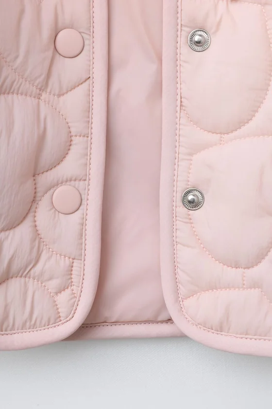 СТЕГАНАЯ КУРТКА С СЕРДЦАМИ WATER REPELLENT