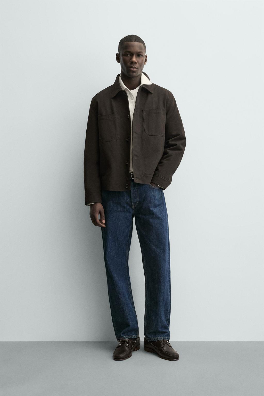 СТЕГАНАЯ КУРТКА-РУБАШКА С КАРМАНАМИ