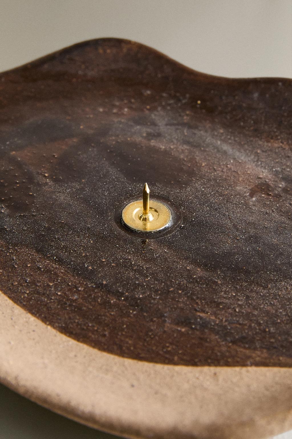 Подсвечник из керамики