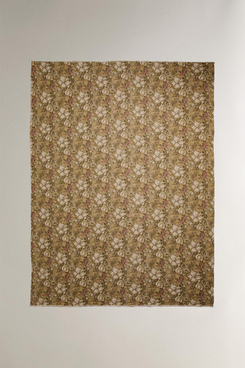 Плед из льна morris & co.