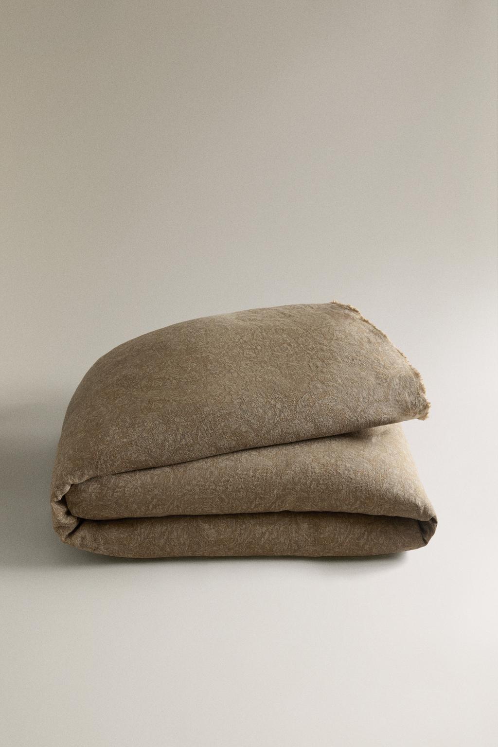 Покрывало из льна morris & co.