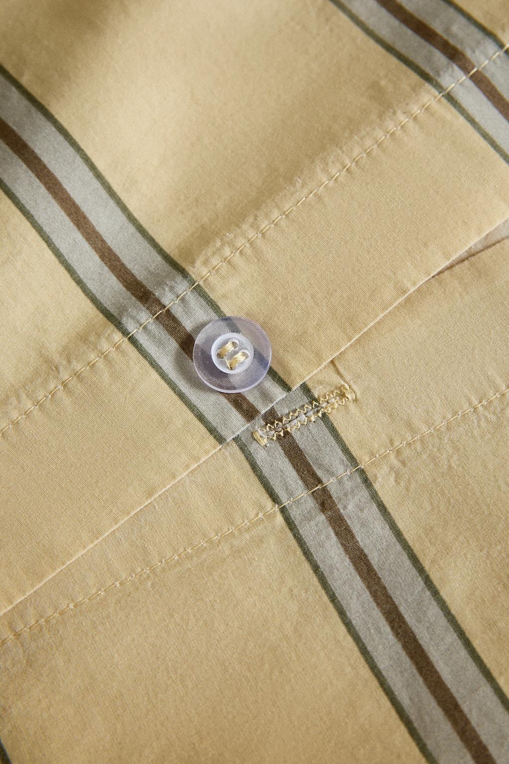 Полосатое дуве в перкале (300 нитей)