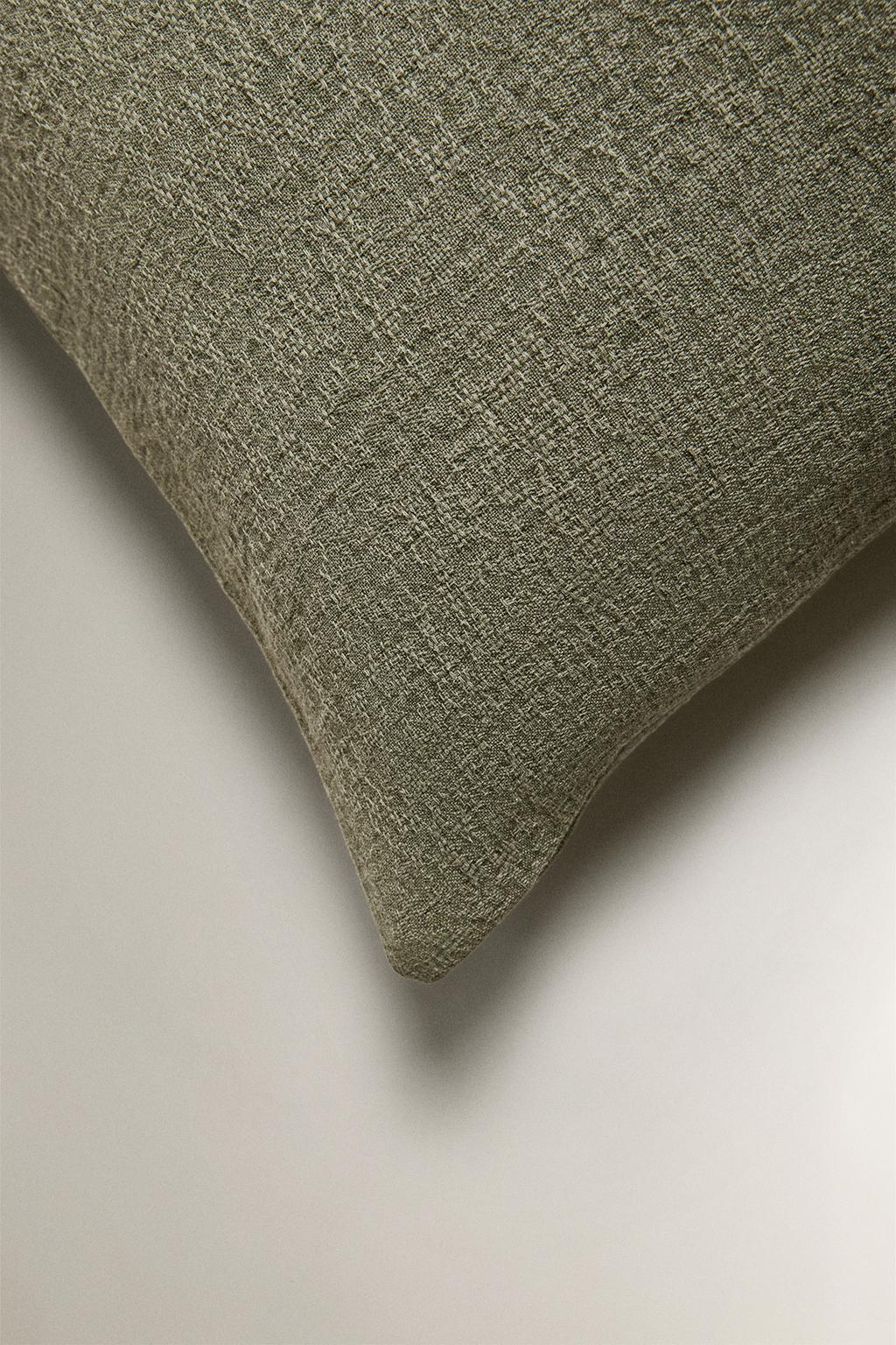 Чехол для декоративной подушки с текстурой